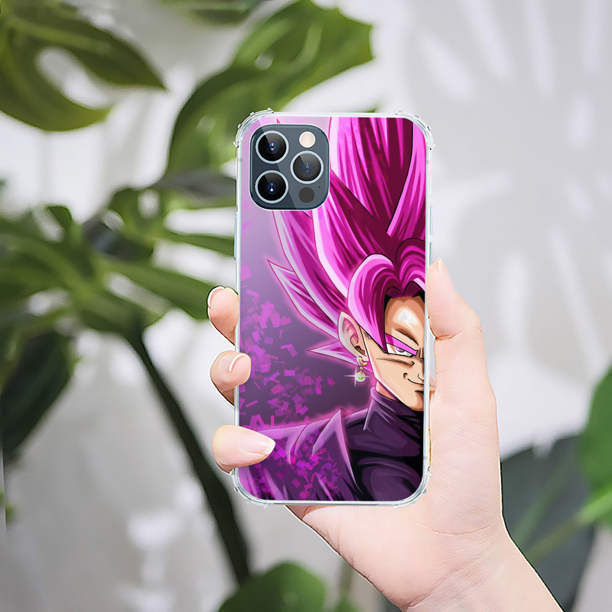 （画像用） ドラゴンボール DRAGON BALL 【iPhone 12シリーズ対応】透明スマホケース（クリアソフトケース）